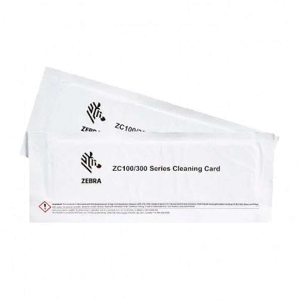 KIT DE LIMPIEZA ZEBRA ZC100/300 2 CARDS 105999-311-01