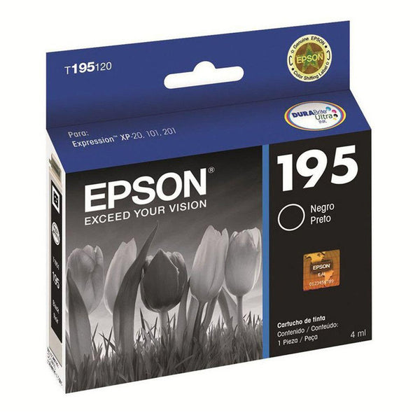 Epson T195 - Negro - original cartucho de tinta - para Expression XP-101, XP-201, XP-211