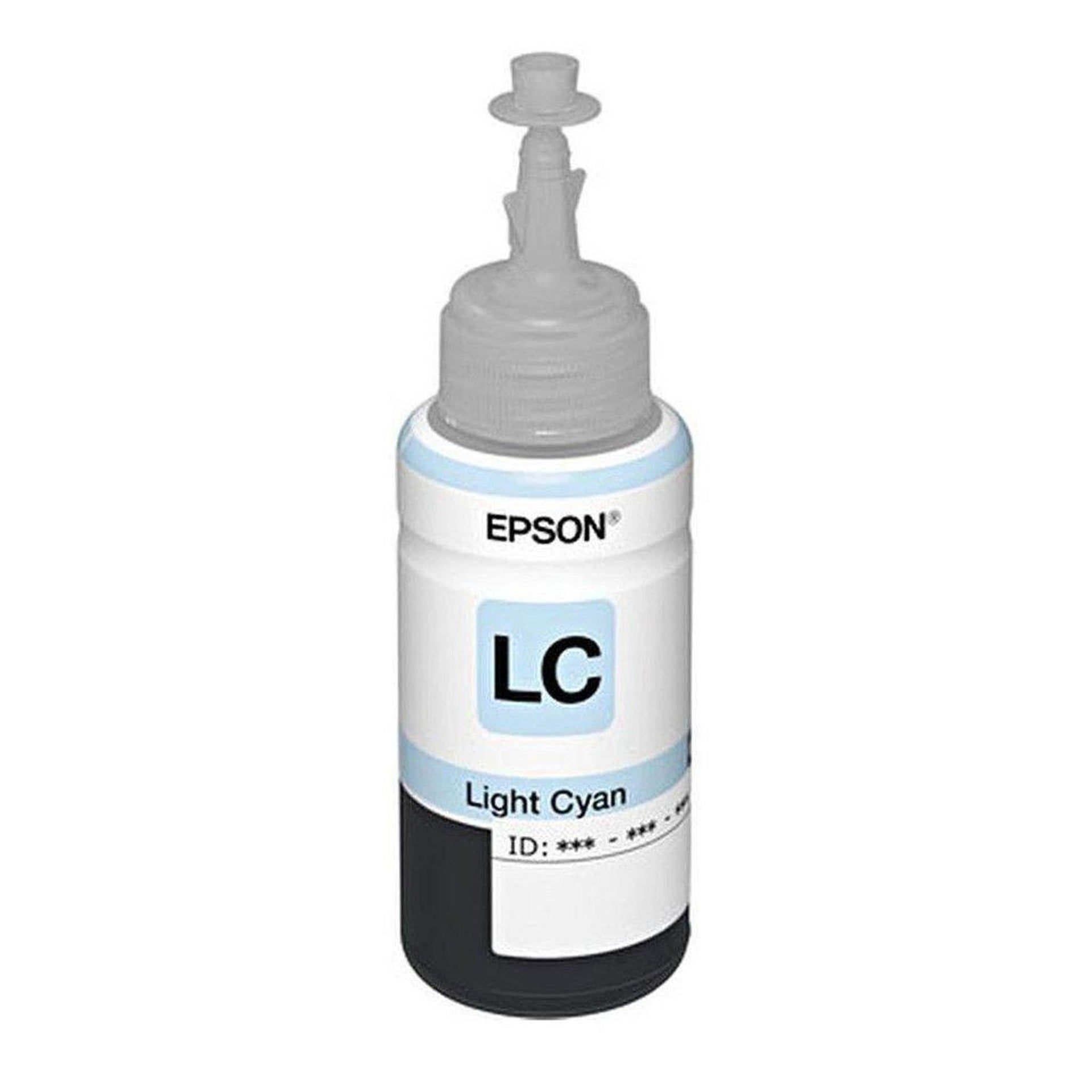 Epson T673 tinta recarga cían claro