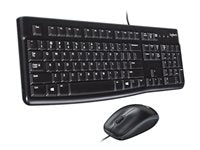 Logitech Desktop MK120 - Juego de teclado y ratón - USB inglés