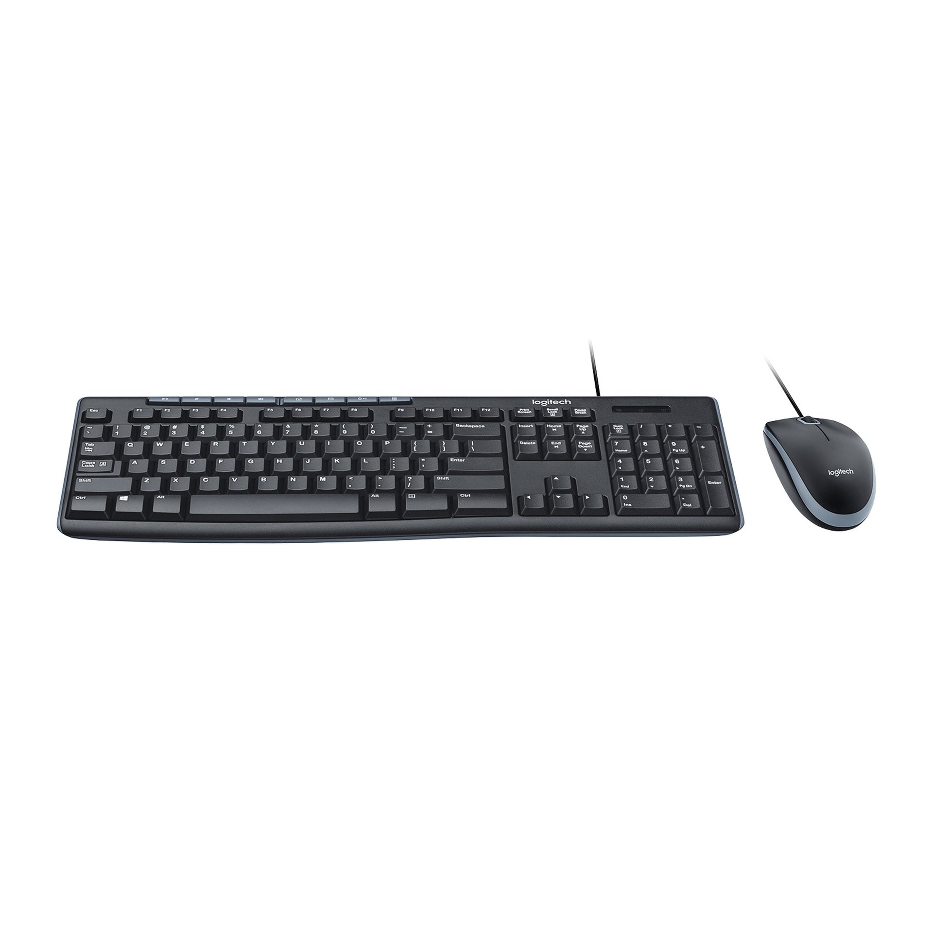 Logitech Media Combo MK200 - Juego de teclado y ratón - USB