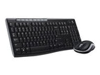 Logitech MK270 Wireless Combo - Juego de teclado y ratón - inalámbrico 2.4 GHz - inglés - negro