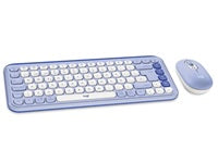 Logitech Pop Icon Combo - Keyboard and mouse set - Spanish (Latin American) Lilac