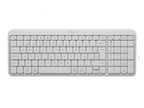 Logitech-K250 Compact Bluetooth Wireless Keyboard - Spanish Off-White