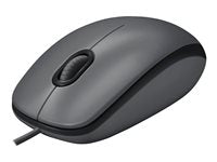 Logitech M90 - Ratón - diestro y zurdo óptico - cableado - USB