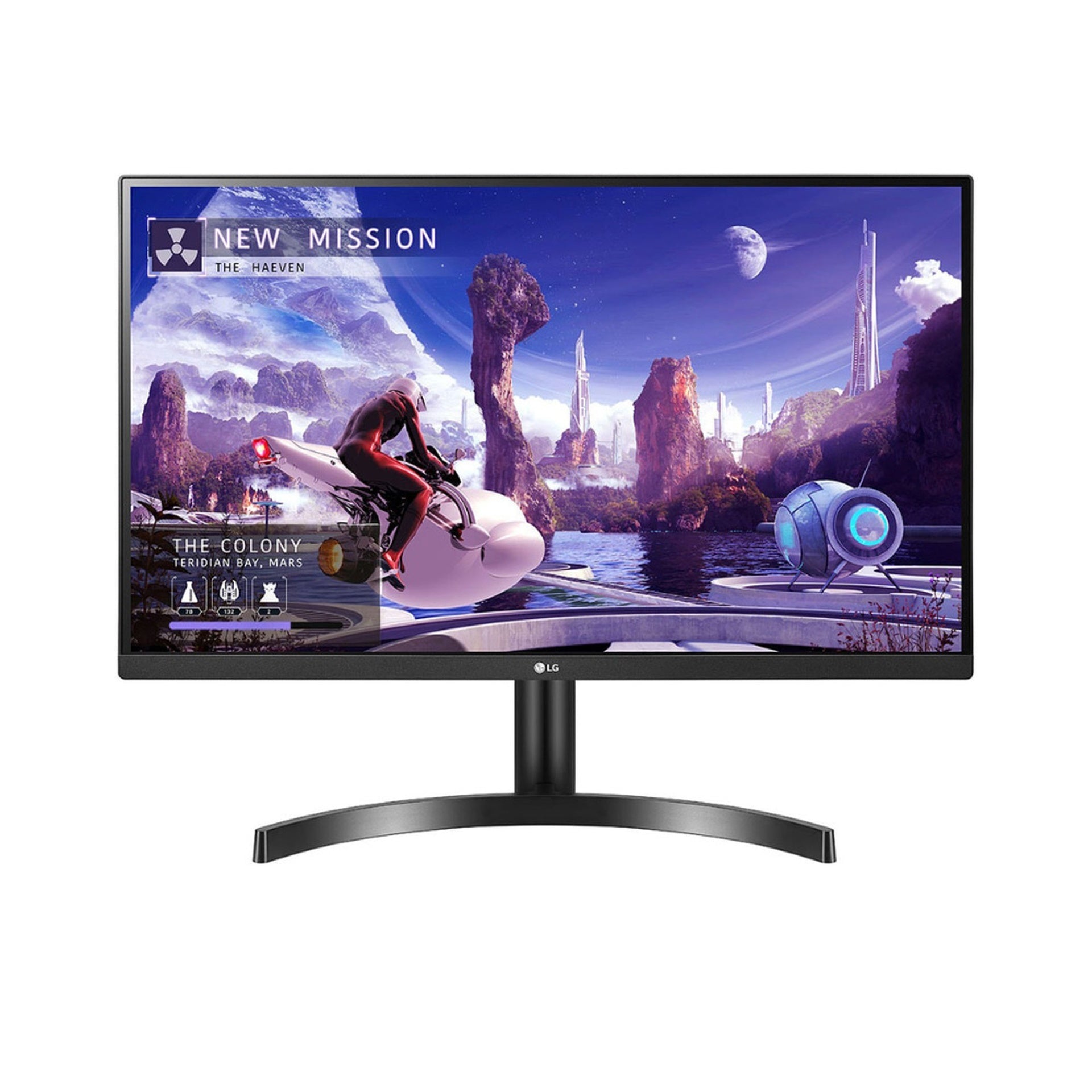 LG monitor 27 pulg QHD HDMI 75 Hz 27QN600-B
