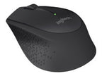 Logitech M280 - Ratón - diestro óptico - 3 botones - inalámbrico - 2.4 GHz - receptor inalámbrico USB