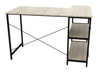 Xtech - Escritorio para ordenador - con forma de L roble oscuro