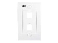 Nexxt Placa de Red Blanca 2 Puertos - Cableado Profesional
