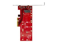StarTech.com Adaptador PCIe 3.0 x4 a M.2 para SSD NVMe/AHCI