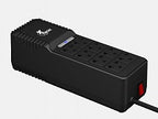 Xtech - Automatic voltage regulator - External AC 110/120 V - 8 Tomas de Corriente - 1000 VA - -XTR-1002