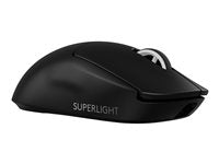Logitech G PRO X SUPERLIGHT 2 LIGHTSPEED Wireless Gaming Mouse, Black - Ratón - óptico