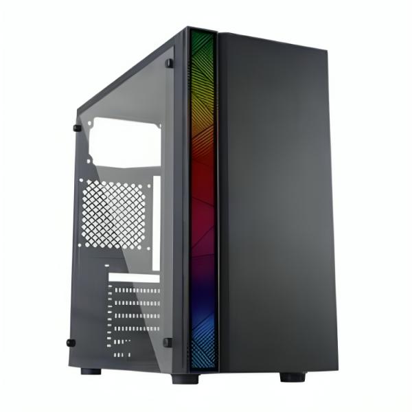 Case ND-550 Black RGB USB 2.0 + HD Audio