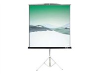 Klip Xtreme KPS-104 - Pantalla de proyección con trípode - 120" (305 cm) 4:3 - Blanco mate - blanco