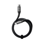 Klip Xtreme - USB cable - 24 pin USB-C 1.8 m - Black - 240W 40Gbps Braided Fast Charg