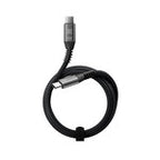 Klip Xtreme - USB cable - 24 pin USB-C 1.8 m - Black - 240W 40Gbps Braided Fast Charg