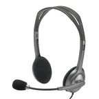 Headset Logitech H111 stereo alambrico - 3.5 mm