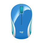 Mouse Logitech Mini M187 Inalámbrico Ultraportátil 2.4 Ghz 1000 Dpi 910-005360 - Azul