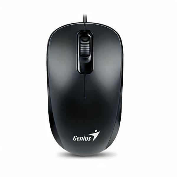 Mouse Genius DX-110 Alambrico USB-C Negro 1200 Dpi