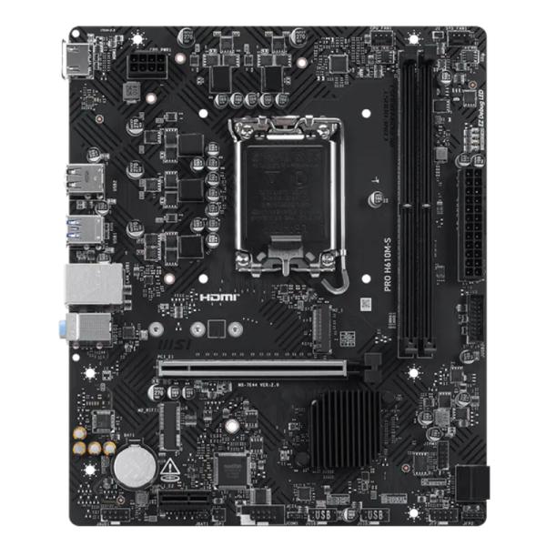 Tarjeta Madre MSI PRO H610M-S LGA1700 Micro-ATX DDR5 Imagen principal del producto