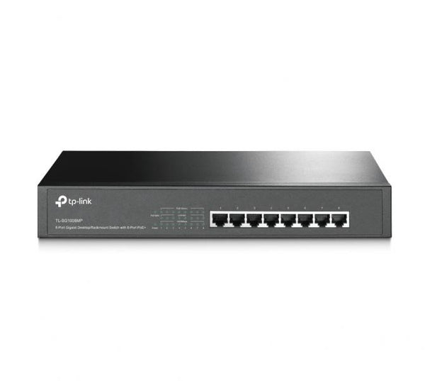 Switch TP Link 8-PUERTOS Desktop/rackmount Poe+ TL-SG1008MP