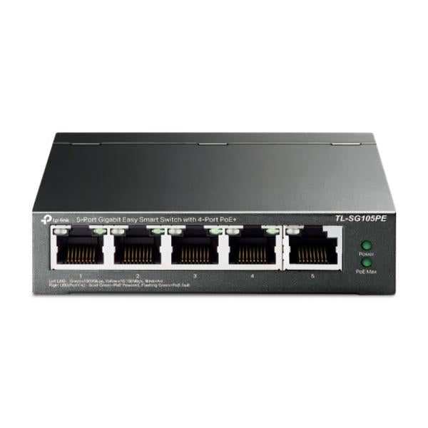 Switch Tp Link TL-SG105PE 5 puertos gigabit POE Imagen secundaria del producto