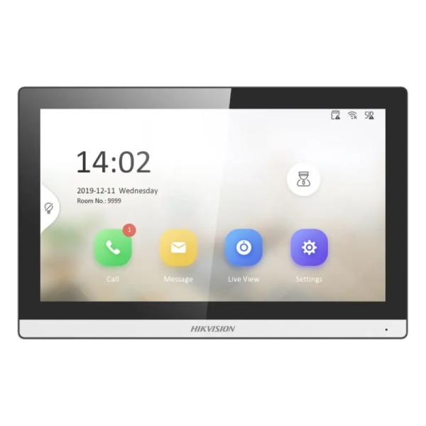 Hikvision pantalla interior DS-KH6350-WTE1 POE WIFI control acceso Imagen principal del producto