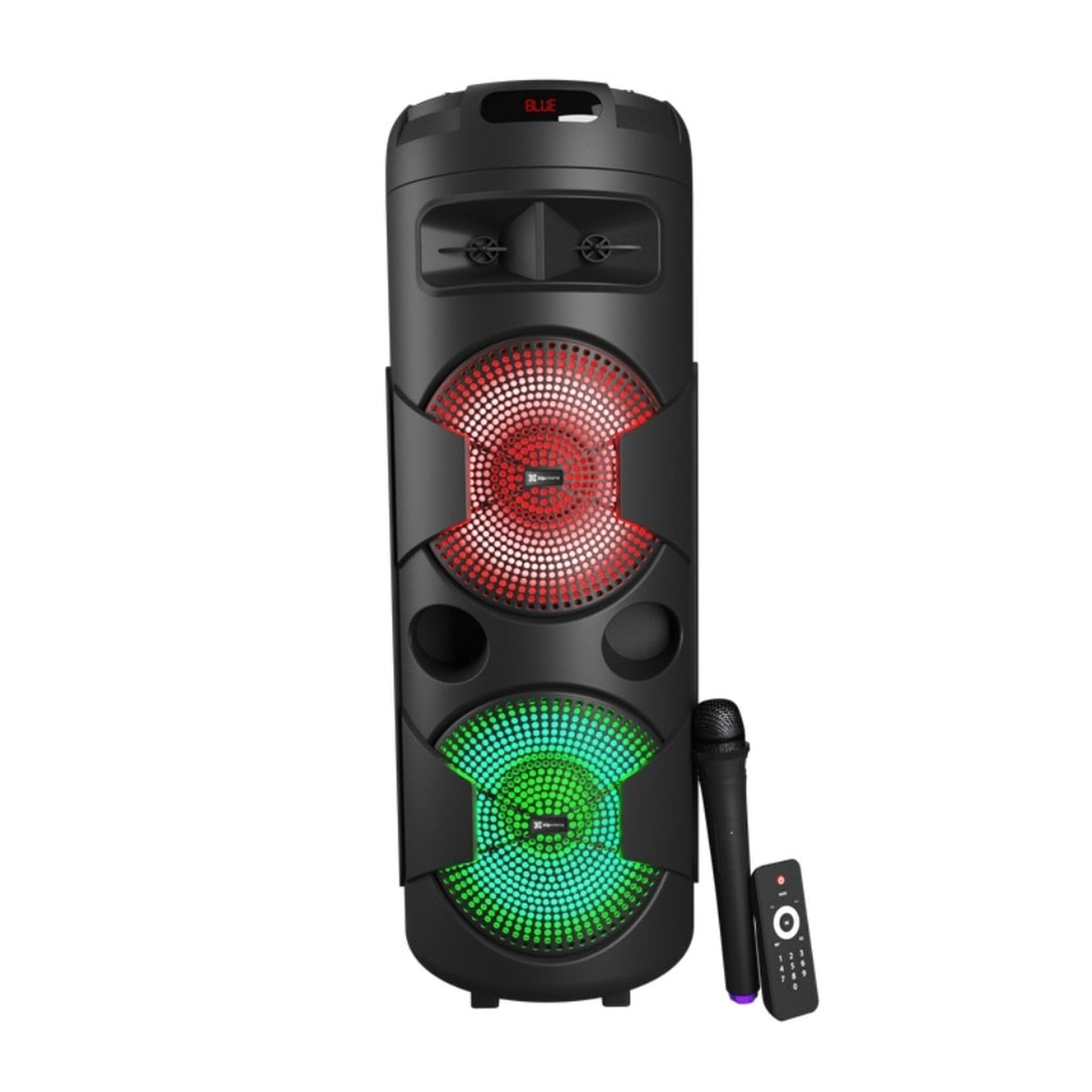 Klip Xtreme KLS-890 sistema altavoces 2x12 pulgadas negro batería mic