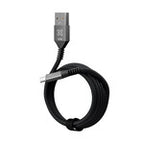 Klip Xtreme - USB cable - 24 pin USB-C 9 pin USB Type A - 1 m - Black - 30W Braided Fast charging