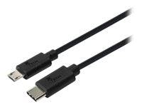 Cable USB-C Xtech a micro-usb 1.8m negro XTC-520 Imagen secundaria del producto