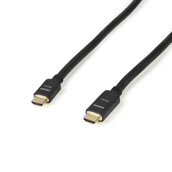 Startech com cable HDMI 20M 4K CL2 instalacion pared