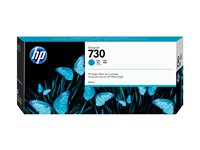 HP 730 Cartucho Tinta Cián Gran Capacidad 300ml Original DesignJet P2V68A Imagen principal del producto