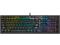 Corsair Memory - Keyboard - Wired English - USB - Ergonomic Design - All black - Low Profile