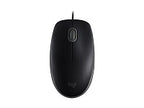 Logitech - Mouse - Wired Black - M110 Silent