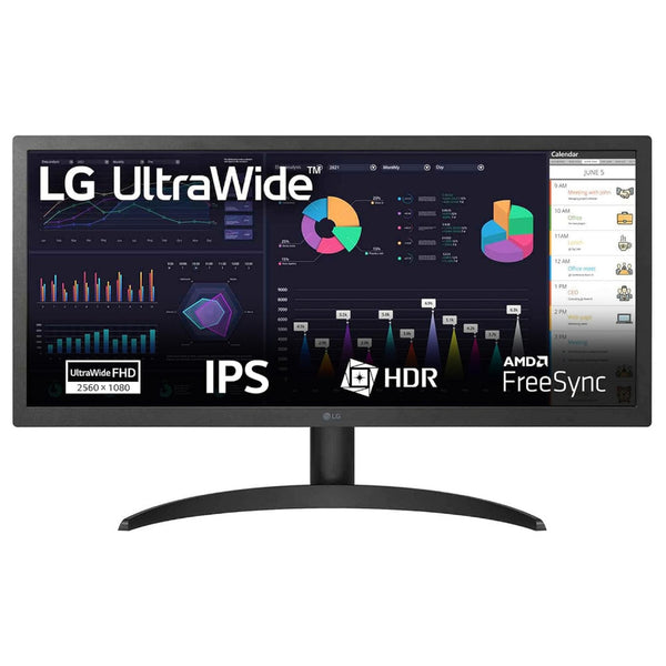 LG ultrawide 26 pulgadas 26WQ500-B monitor IPS full HD 75 Hz