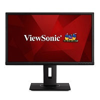 ViewSonic - LED-backlit LCD monitor - 23.6" 1920 x 1080 - A-MVA - HDMI / DisplayPort / USB / VGA (DB-15)