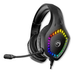 Audífono Gamer Marvo H8360 RGB - Sonido Inmersivo y Micrófono Claro