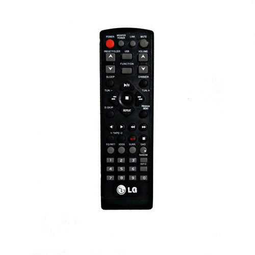CONTROL EQUIPO DE SONIDO LG 6710CMAQ04F