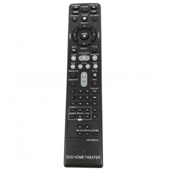 CONTROL MULTIPLATAFORMA DVD HOME THEATER LG AKB73636102 B.AAA