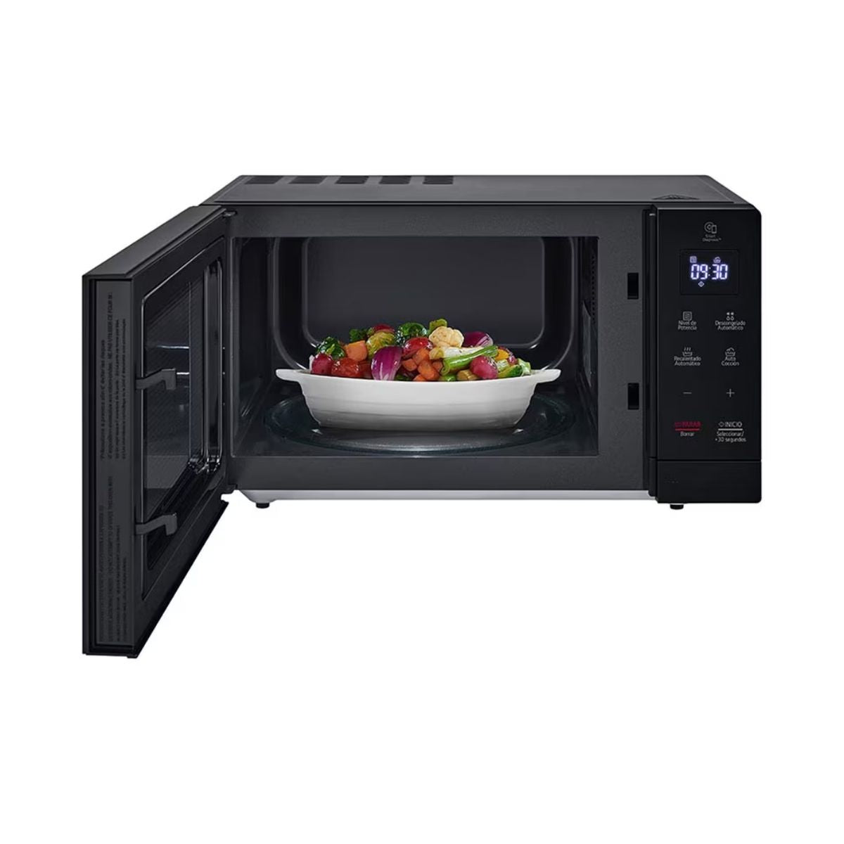 LG Microondas 1.1 pc black MS3032JAS