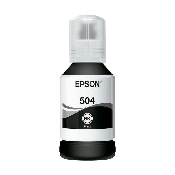 Botella de Tinta Epson T504120-AL Negra - Negra