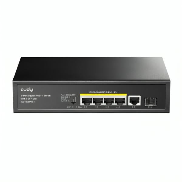 Switch Cudy GS1005PTS1 gigabit POE no administrable 4 puertos Imagen secundaria del producto