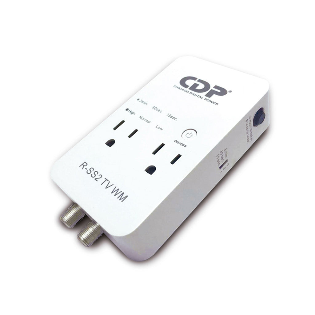 Protector de voltaje CDP R-SS2TV-WM 1800W montaje pared