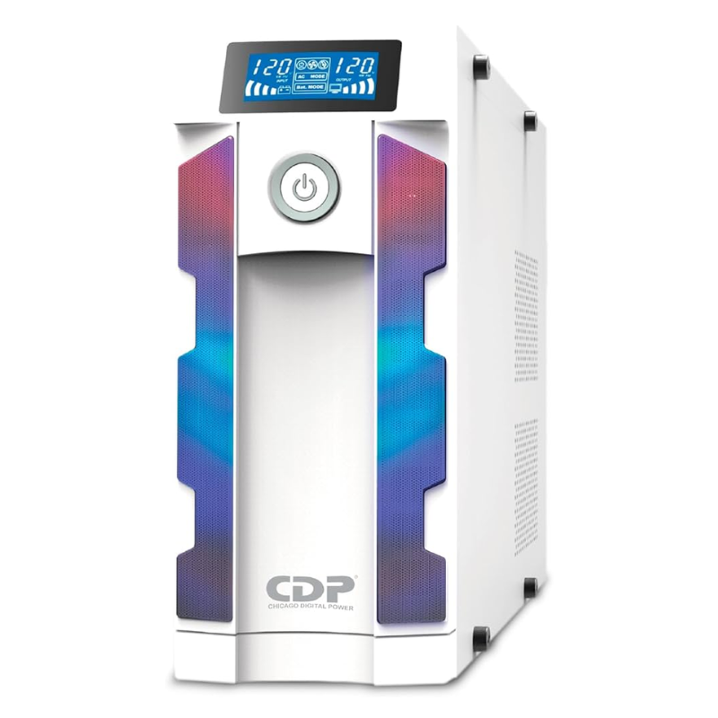 UPS Cdp GSMART1516B 1500VA / 900W Smart UPS Avr 16 Tomas AC / 10 Puertos USB