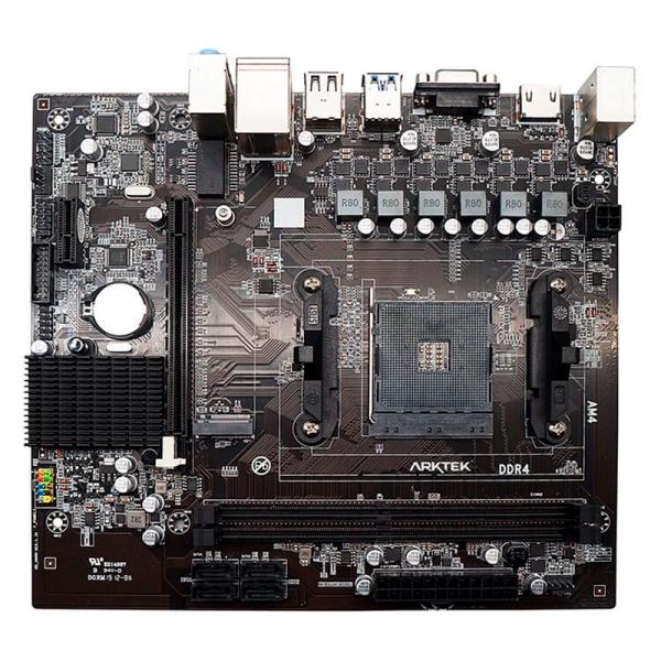 Tarjeta Madre Arktek Ak-a320m Eg Am4 Micro-atx Ddr4 Imagen principal del producto