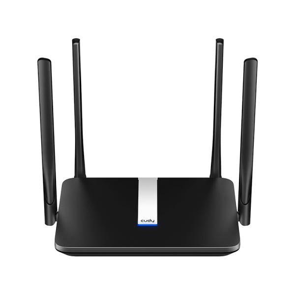 Router Cudy LT500-AU 2.0 5GHZ AC1200 WIFI 4G Lte Cat.4 Cudy Mesh con Antenas Desmontables - Negro