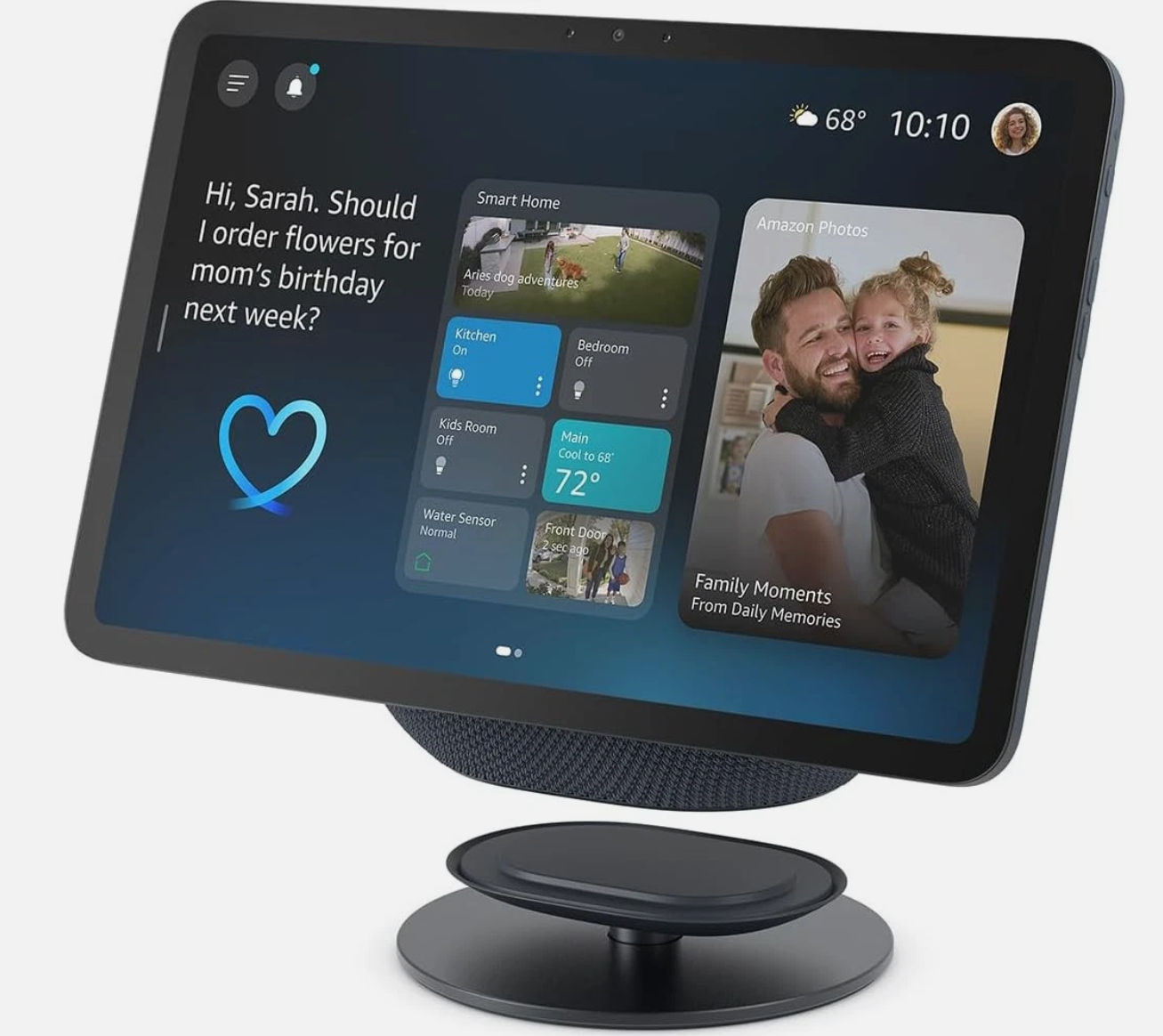 Parlante Inteligente Echo Show 8 4RD Generacion Amazon - Negra