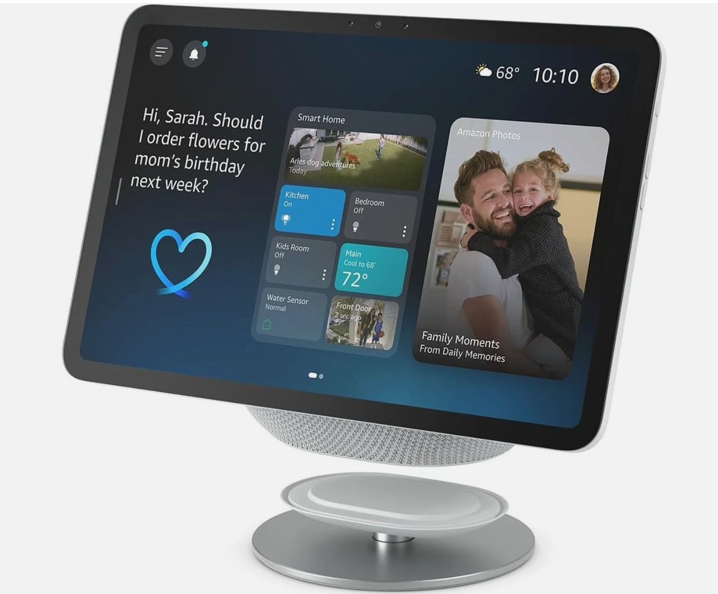 Parlante Inteligente Echo Show 8 4RD Generacion Amazon - Blanca