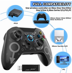 Control X Box Windows Inalambrico - Negro
