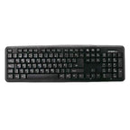 Teclado Clasico Argom KB-7414 Membrana Alámbrico Español ARG-KB-7414 - Negro